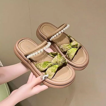 Women’s Designer Summer Slippers – Platform Slides
