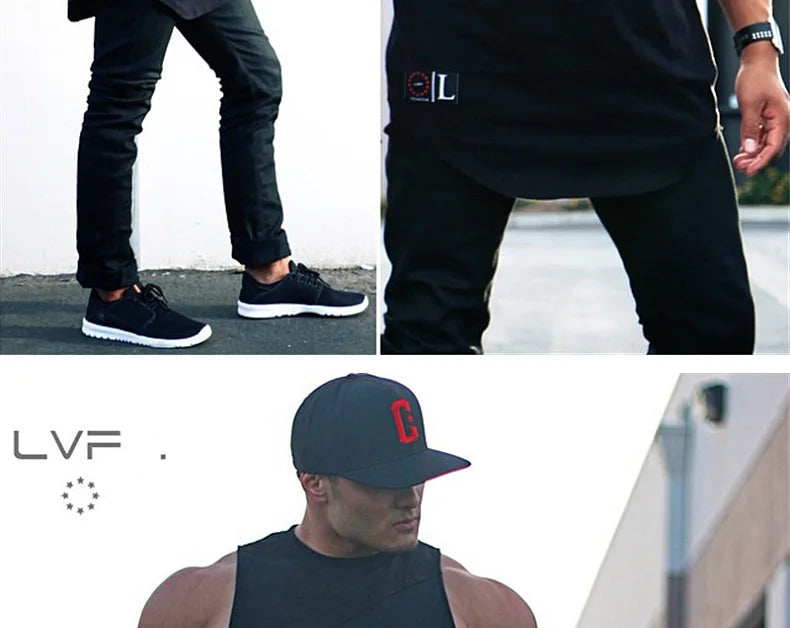 Men’s Gym Bodybuilding Tank Top Cotton Vest