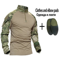Men’s Tactical Camouflage Combat Suit Set
