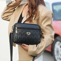 Women 2024 Sac A Main High Quality Soft PU Leather Luxury Purses And Handbags Women Bags Designer Women Shoulder Crossbody Bags