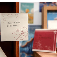 ￥ Back-to-School Essential: Le Petit Prince Sticky Notes｜Artist-Designed Illustrations for Journals/Textbooks/Desk Give the Gift