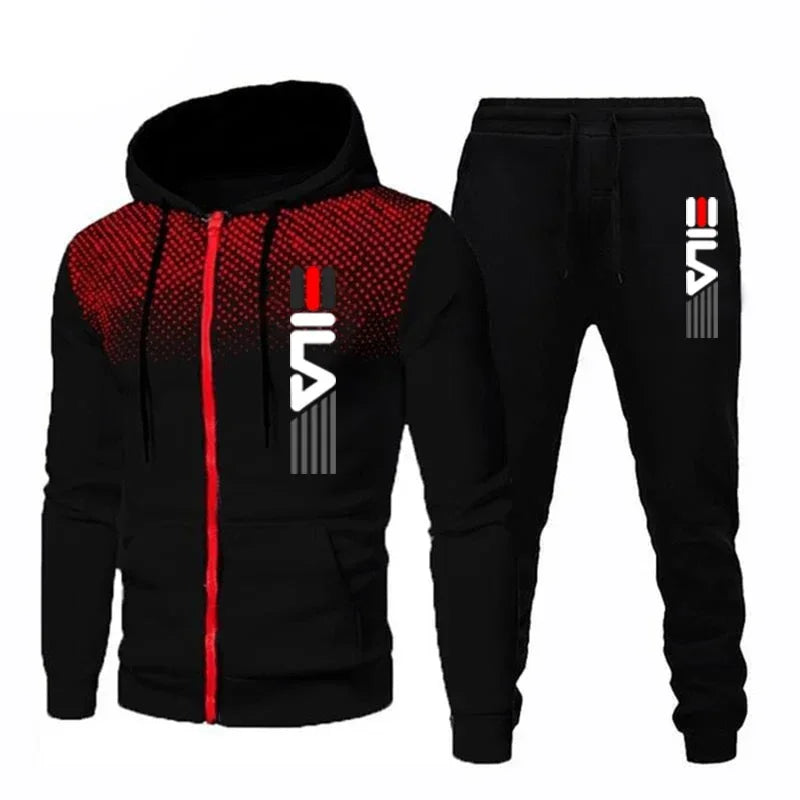 Men's 2-Piece Sportswear Set – Hoodie & Joggers