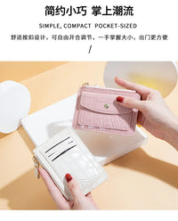Mini PU Leather Wallet – Slim Short Coin Purse