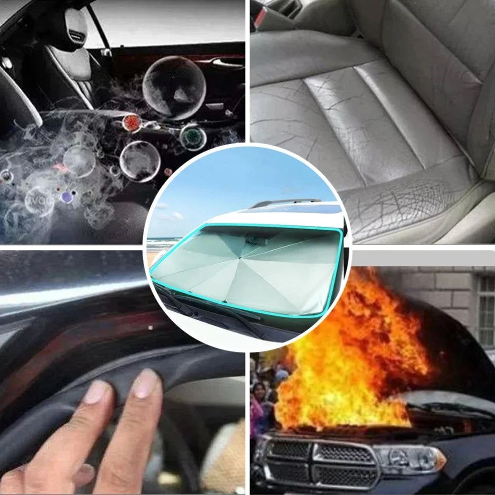 Universal Car Sunshade Front Windshield & Side Windows