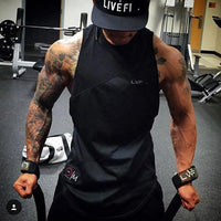 Men’s Gym Bodybuilding Tank Top Cotton Vest