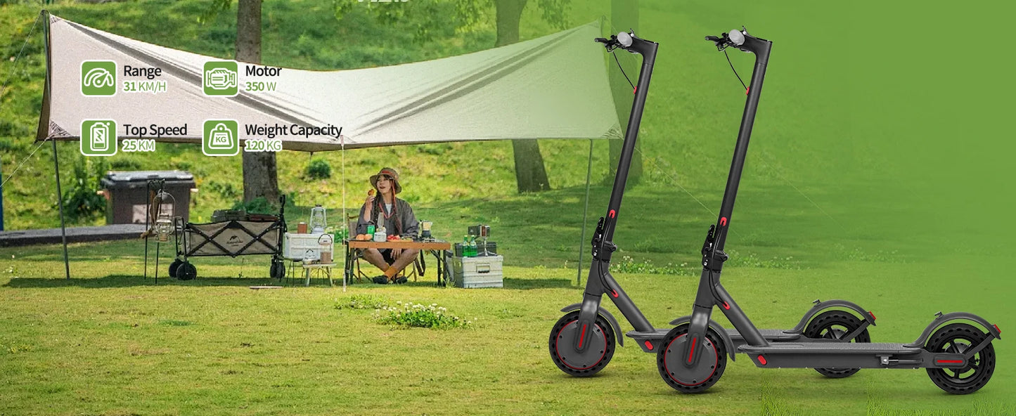 ES80/M365 X1 Electric Scooter – 36V 500W 35KM Range