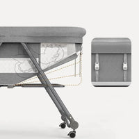 Sejoy 3 in 1 Rocking Crib Baby Bassinet Newborn Beside Sleeper Infant Sleeping Bed Convertible Anti-mosquito Foldable Portable