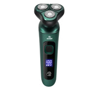 LED Digital Electric Shaver with Trimmer & Nose Hair