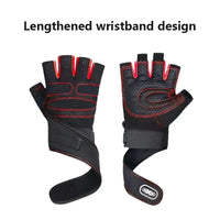 Men's Unisex Fitness & Weightlifting Gloves with Wrist Support