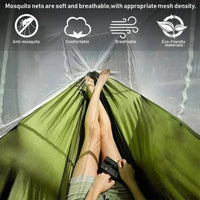 2-Person Camping Hammock with Mosquito Net – Portable Tent