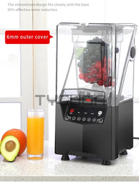 Commercial Ninja Blender 2000W – Ice Crusher & Juicer
