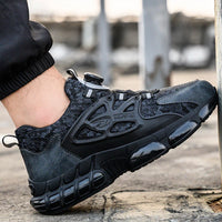 Men’s Steel Toe Safety Sneakers Anti-Smash Work Shoes