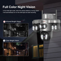 LS VISION V380 Pro 4G Solar PTZ Security Camera 15MP