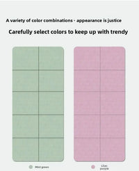 Foldable Eco-Friendly Yoga Mat – Non-Slip TPE 183×61cm