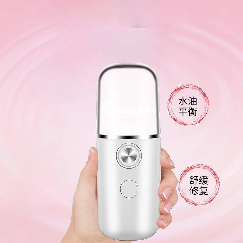 Water Replenisher Nano Spray Face Beauty Cold Spray Humidifier Portable Charging Small Humidifier Humidifier