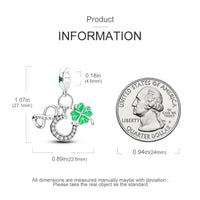 925 Sterling Silver Colorful Koi Pendant Beads Lucky Charm for DIY Bracelets