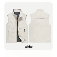 Men’s Winter Fleece Vest – Casual Warm Sleeveless Jacket