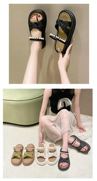 Women’s Designer Summer Slippers – Platform Slides