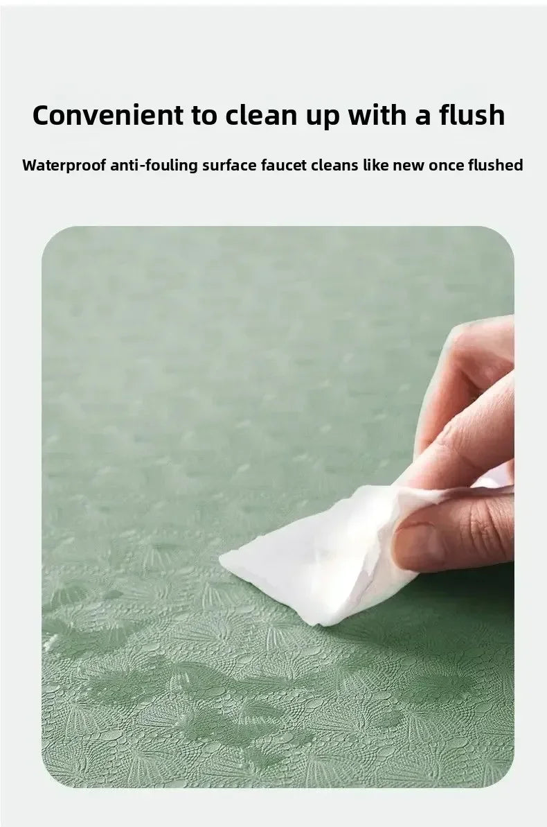 Foldable Eco-Friendly Yoga Mat – Non-Slip TPE 183×61cm