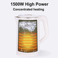 1500W 3L LED Digital Display Stainless Steel Kettle