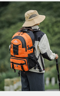 Travel backpack 40L waterproof lightweight outdoor hiking, men's and women's camping backpack