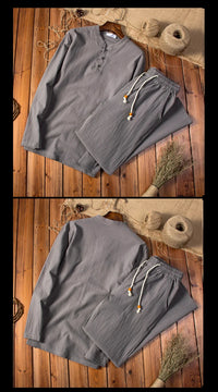 Men’s Cotton Suit Set