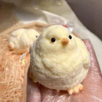 Squeeze Chick Toy Antistress Funny Life Like Chick Toy Stretchy Decompress Squeeze Toy for Office Kids Anxiety Reduce