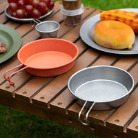 Ergonomic Camping Plate – Lightweight, Easy-Clean Outdoor Dish