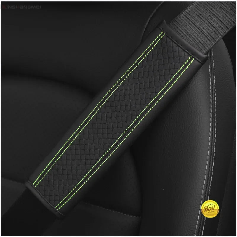 PU Leather Seat Belt Cover Car Safety Shoulder Pad