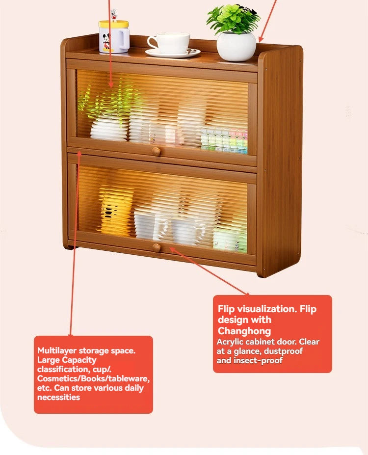 Multifunctional Kitchen Countertop Seasoning Rack Shelf