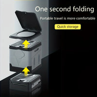 Portable Outdoor Camping Toilet – Foldable Car & Travel Toilet