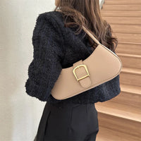 Women’s PU Leather Shoulder Bag – Vintage Soft Armpit Purse