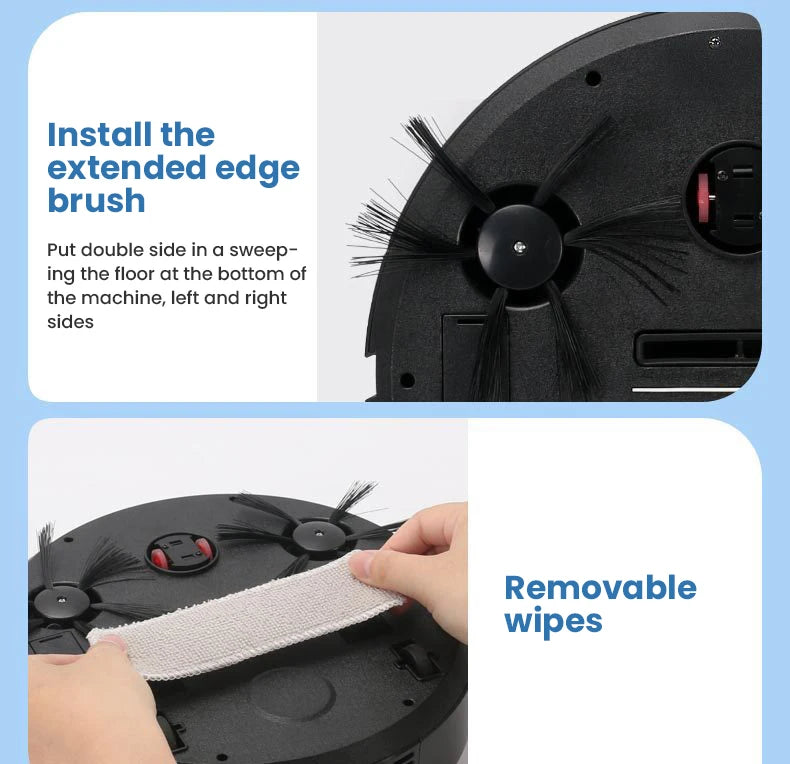 5-in-1 Wireless Smart Robot Vacuum Cleaner – Home Use