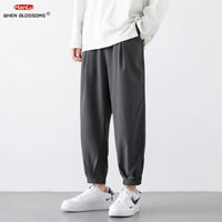 Men’s Cropped Cargo Pants – Lightweight Summer Fashion