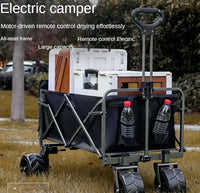 Folding Camping Cart – Heavy Duty Outdoor Utility Wagon