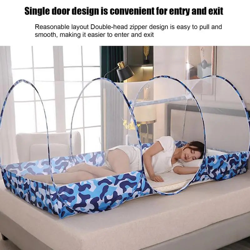 Camping Net Tent Portable Folding Bed Canopy Outdoor Sleeping Shelter