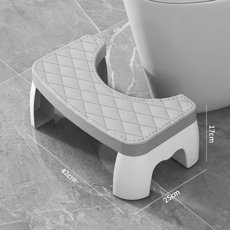 Portable Non-Slip Toilet Squatting Stool for Adults
