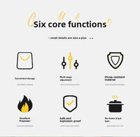 Portable Retro Camping Gas Stove with Ignition Device