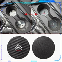 Car Cup Holder Mat Non-Slip Bottle Pad for Citroën