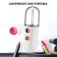 Mini Nano Facial Steamer – Portable Hydrating Mist Sprayer