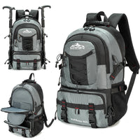 Travel backpack 40L waterproof lightweight outdoor hiking, men's and women's camping backpack