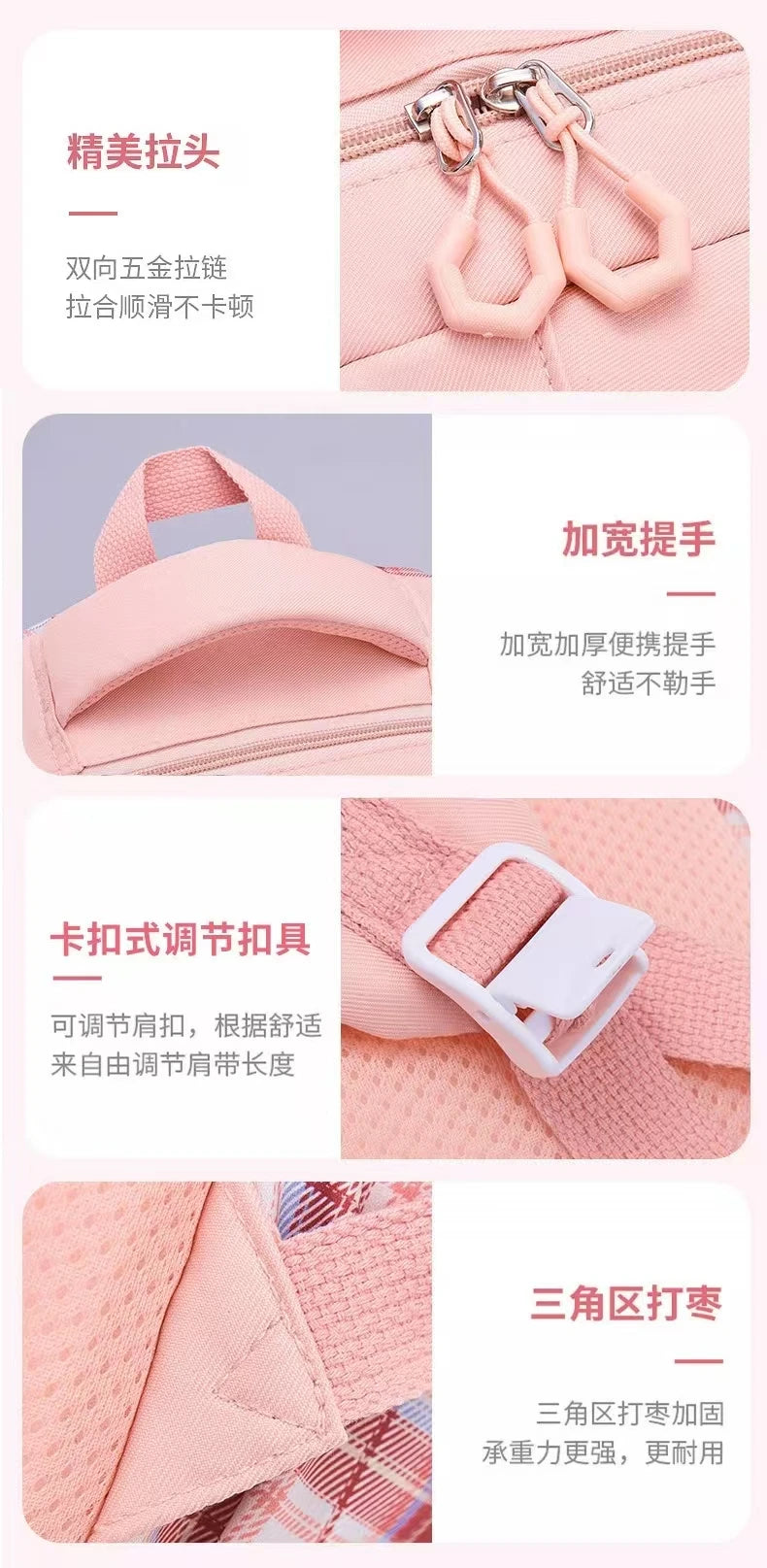 Sanrio Kuromi Schoolbag Girls' new 2024 high-volume spine-protecting light school backpack for grades 3-9