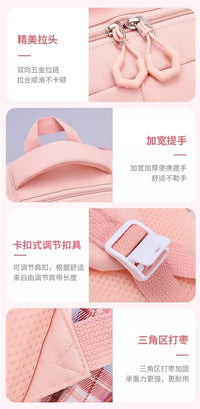 Sanrio Kuromi Schoolbag Girls' new 2024 high-volume spine-protecting light school backpack for grades 3-9