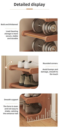 Shoe rack, home dormitory corner, small narrow style, multi-layer storage rack, entrance door, rental shoe cabinet