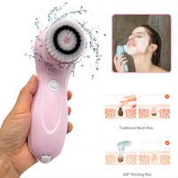 Electric Facial Cleansing Brush – Spin Exfoliating Cleanser