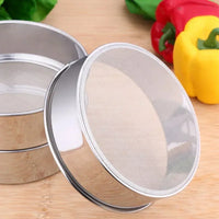 Stainless Steel Flour Sieve Baking Mesh Sifter Tool