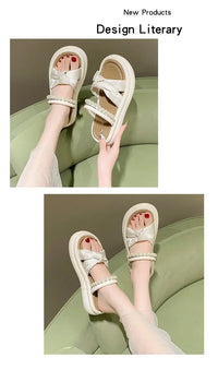 Women’s Designer Summer Slippers – Platform Slides