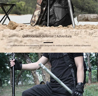 Outdoor Mountaineering Stick Multi Functional Self Defense Stick Car Mounted Tactical Mountain Camping Supplies Set Tools
