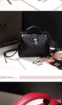 Vintage Argyll Crossbody Bag – Women’s Doctor Handbag