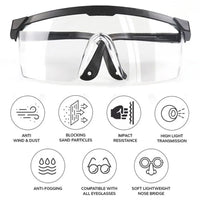 Protective Safety Goggles Anti-Splash Wind & Dust Proof